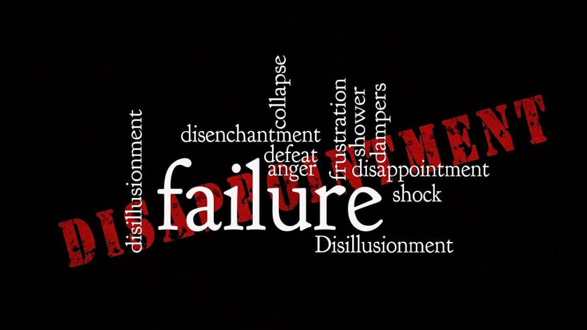 What to learn from failure
